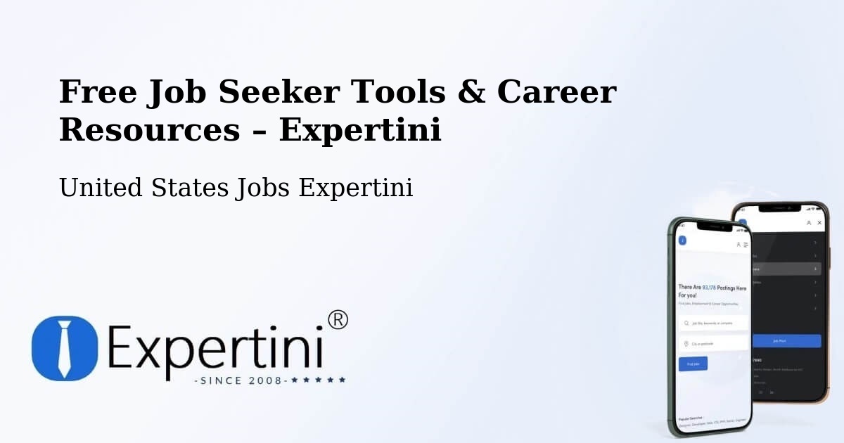 Free Job Seeker Tools & Career Resources – Mitchell - Mitchell, United States Jobs Expertini