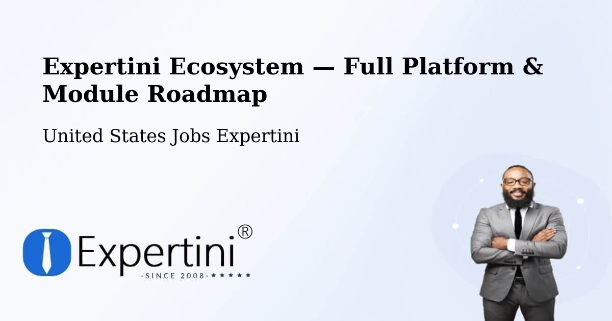 Expertini Ecosystem — Full Platform & Module Roadmap – Mitchell
